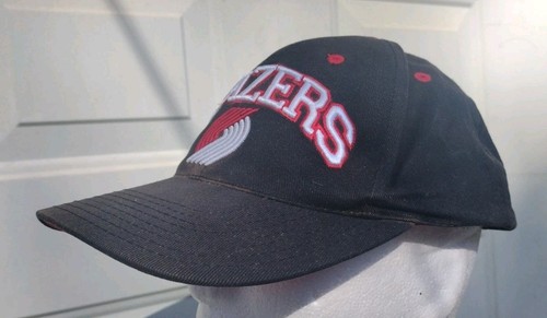 VTG PORTLAND TRAIL BLAZERS Cap ANNCO (Drexler/Porter) Hook & Loop - Picture 2 of 12
