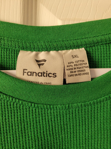 Men's NWT Fanatics Kelly Green Philadelphia Eagles Thermal Long Sleeve 5XL - Picture 4 of 5