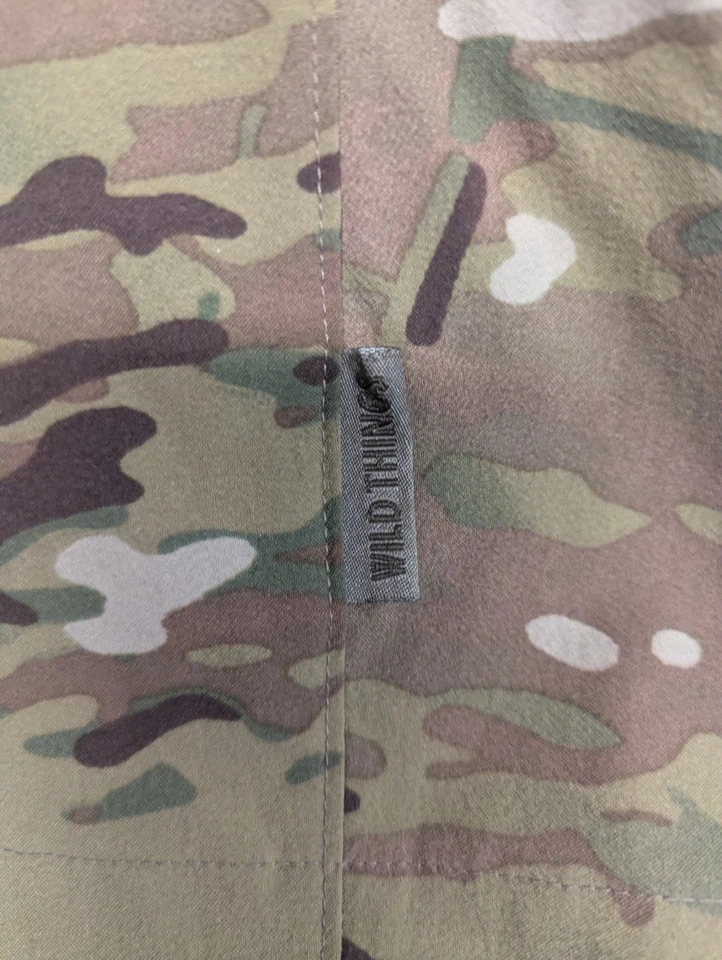 Wild Things Tactical LG Multicam Hybrid Combat Soft Shell SO 1.0 RARO Bolsillo con Cremallera Foto 3 de 4