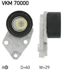 Zahnriemen-Spannrolle automatisch VKM 70000 SKF für CHEVROLET DAEWOO