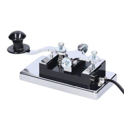 K4 Heavy-duty Electric Telegraph Key CW Communication Short Waves Morse Code Key - Picture 3 of 12