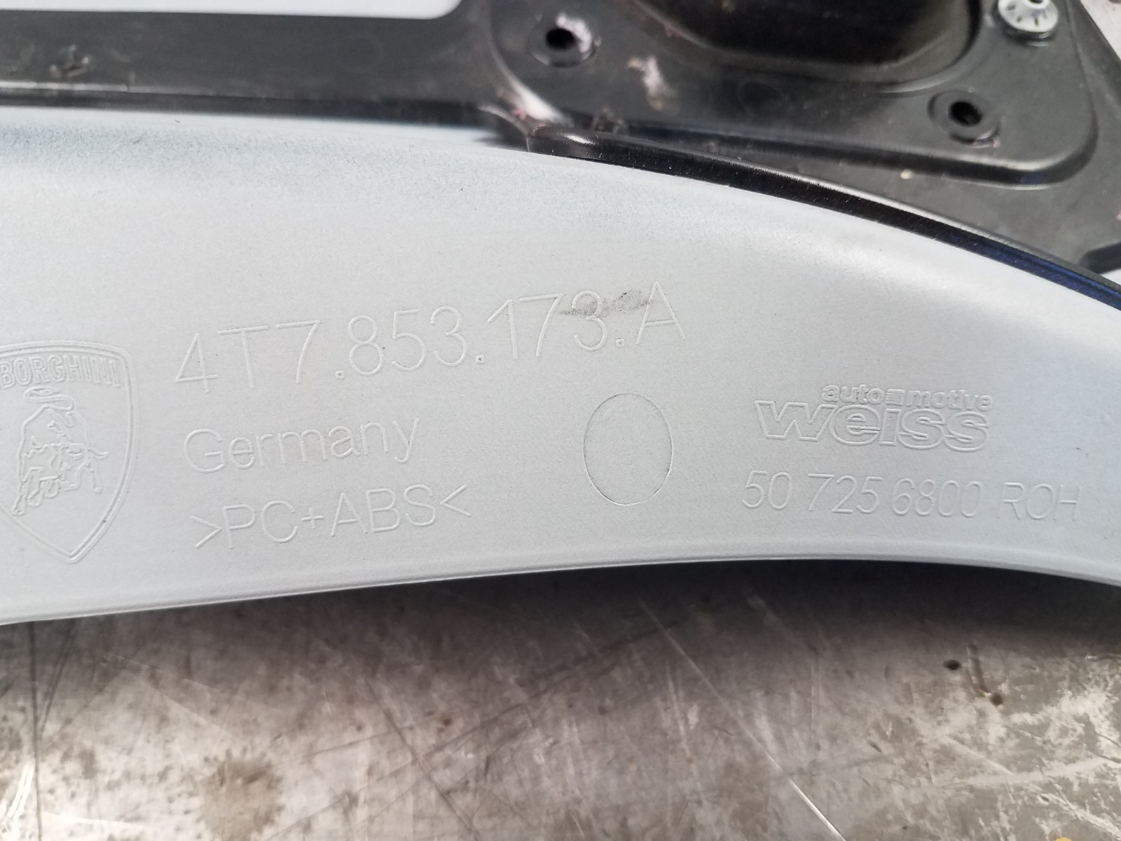 Lamborghini Huracan EVO Spyder 2020 Left Door striker