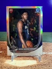 2025-26 Bowman Basketball Derik Queen RC #BRR-13 Red Rookie Refractor SSP