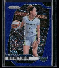 2024 Panini Prizm WNBA #121 Lou Lopez Senechal Blue Velocity Prizms Dallas Wings