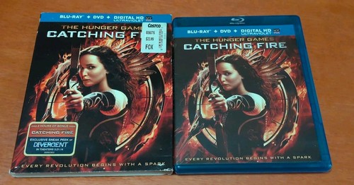 The Hunger Games Catching Fire Blu-ray Jennifer Lawrence  Liam Hemsworth - Picture 2 of 5