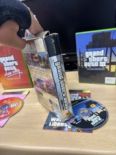 Grand Theft Auto Double Pack for Xbox GTA III Vice City No Maps UK PAL Manual - Picture 10 of 10