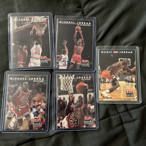 1992 Skybox USA - Michael Jordan 5 card Lot