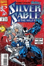 Silver Sable and the Wild Pack #19 NM- 9.2 1993 Stock Image
