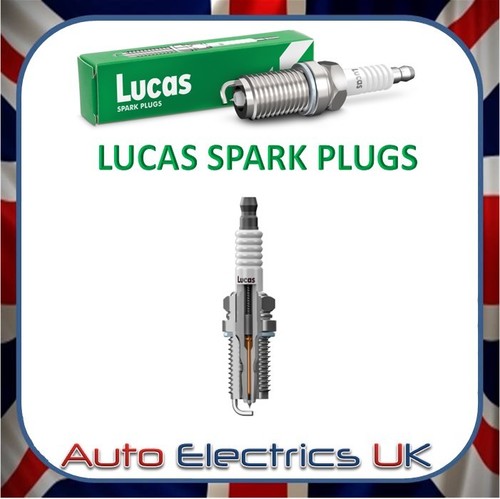NGK BKR5EK 7956 LUCAS SPARK PLUGS LSP028 X 8 VAUXHALL RENAULT FIAT CITROEN - Picture 4 of 6