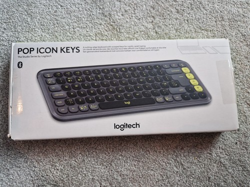 Logitech POP Icon Keys Wireless Keyboard - Graphite