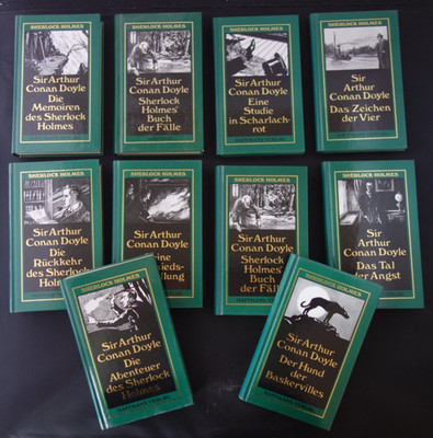 Sherlock Holmes Serie von Sir Arthur Conan Doyle - Sammlung - 10 Bücher