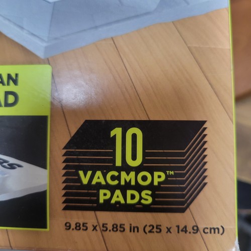 NEW Shark VACMOP Disposable Hard Floor Vacuum and Mop Pad Refills 20 CT, White - Picture 5 of 6