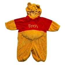 DISNEY STORE Winnie the Pooh Halloween Fuzzy Plush Full Body Child Costume XXS