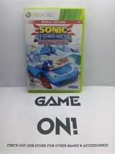 Sonic & All-Stars Racing Transformed Bonus Edition (Xbox 360 2012) CIB Free Ship