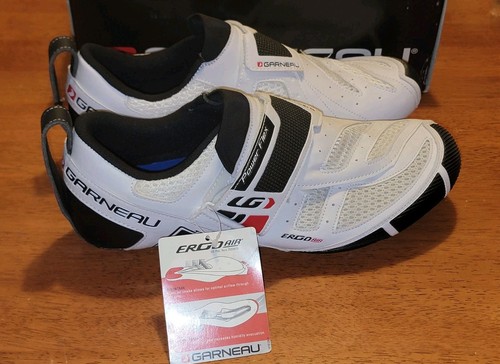 Louis Garneau Tri XSpeed Cycling Shoes Unisex Ergo Air Mens Size 13.5 EU 47 - Picture 4 of 5
