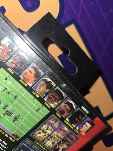 NFL Quarterback Club (Sega Genesis, 1994) Bueno SIN Manual Probado/Funciona - Imagen 3 de 6