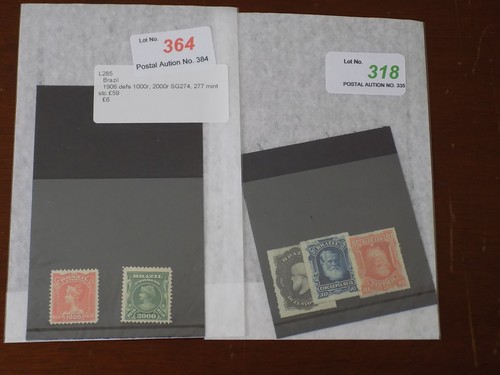 BRAZIL STAMPS COLLECTION OF COLLECTOR'S AUCTION PURCHASES - 第 5/7 張圖片