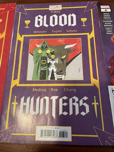 BLOOD HUNTERS 1 3 4 LOT 2024 MARVEL COMICS SHIPS IN GEMINI - Picture 3 of 4