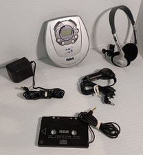 Vtg RCA Portable CD Player Bass Boost RP-2365A Original Set Bundle w/Headphones
