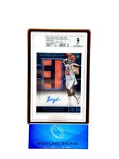 2018 National Treasure Baker Mayfield Midnight Rpa /20 Bgs 9