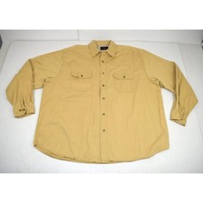 Vintage Wrangler Shirt Size 2XL 90s Y2K Ripe Banana Yellow Cotton Western Wear