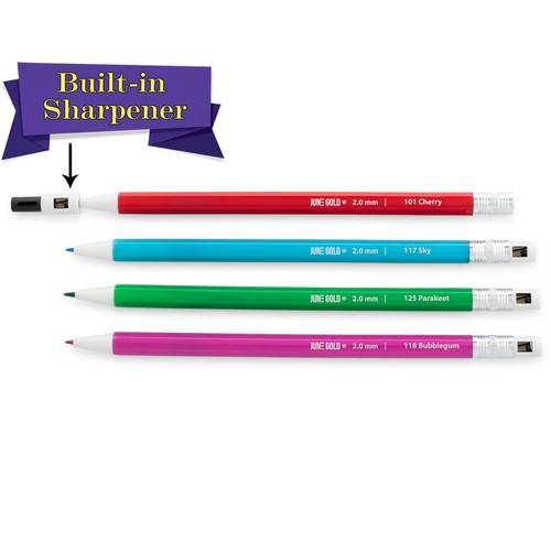 36 Assorted Colored 2.0 mm Mechanical Pencils with 36 Unique Color Leads, 36 ... - Picture 8 of 9