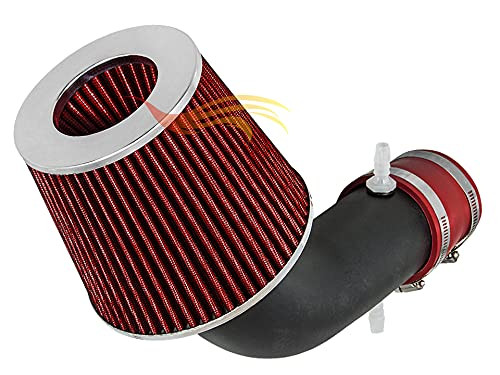 BCP RW RED For 2001-2003 Acura CL/TL Type-S 3.2L V6 Ram Air Intake Kit+Filter - Bild 2 von 3