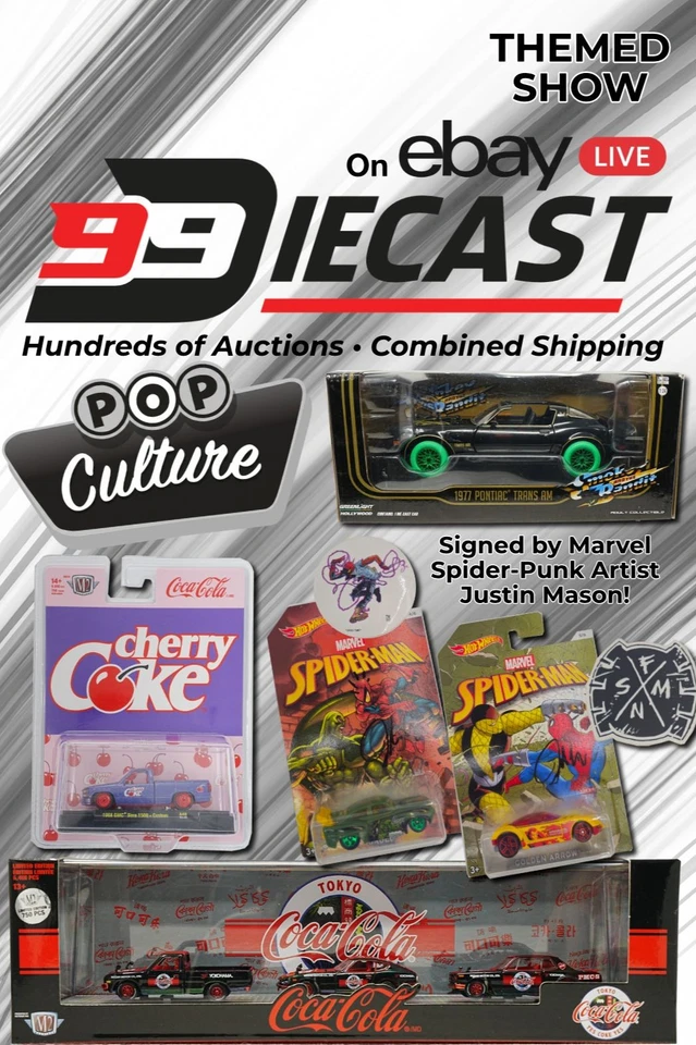 🍿 Special Event: Pop Culture Show! Hot Wheels, Johnny Lightning, M2 11/05