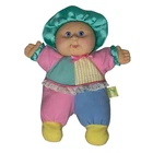 Vintage Cabbage Patch Kids Soft Doll Hasbro Play Along Baby So Pretty Patchwork