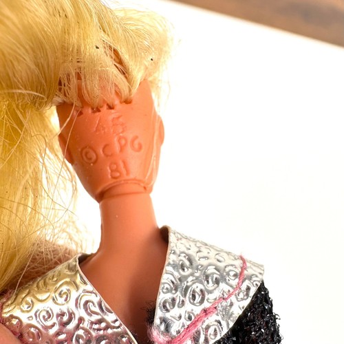 1981 CPG Mini Fashion Doll Hong Kong 4" Barbie Clone Space Disco Vintage 80s - Bild 2 von 9