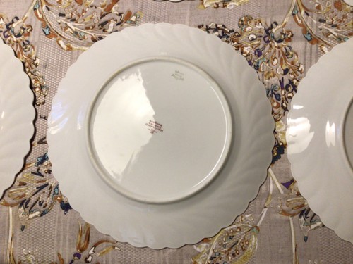Haviland Limoges BERGERE (6) Dinner Plates 10 1/4” Blue Floral Excellent! BxOO-4 - Picture 11 of 17