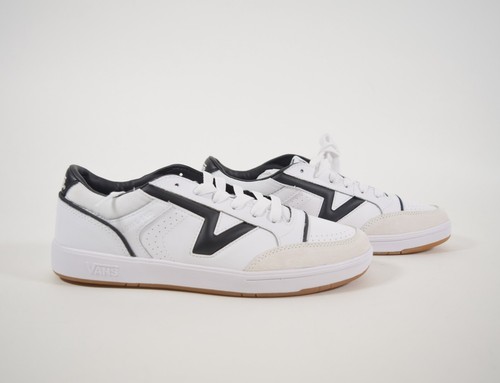 Neu im Karton Unisex Vans Lowland CC JMP R Schuhe $ 85 9,5 M/11 W weißes Leder - Bild 2 von 7