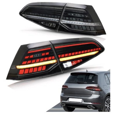 Volkswagen Golf  7 MK7 MK7.5 13-17 Smoked LED 4PCS Taillights