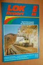 Lok Report Nachrichtenmagazin für Eisenbahnfreunde 3-4-1987