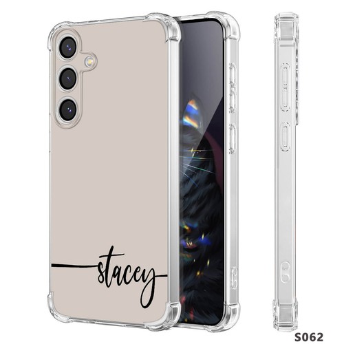 Shockproof Personalised Heart Case Cover For Samsung Galaxy S24 S25 Plus A36 A17 - Imagen 30 de 53