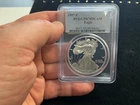 1997-P American Silver Eagle Proof $1 PCGS PR70DCAM Blue Label DCB374