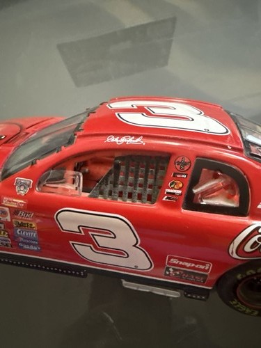 DALE EARNHARDT'S 98 MONTE CARLO #3 COCA COLA NASCAR CAR-1/64-GOOD-RED-ACTION - Picture 4 of 6