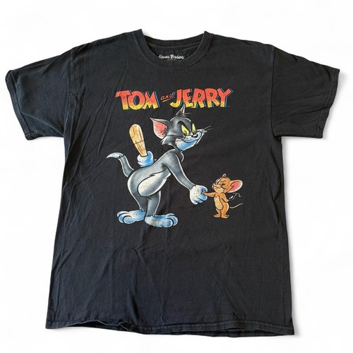 Black Tom and Jerry cartoon tee size Medium