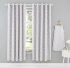 Stunning Dunelm Clouds blackout eyelet curtains 66x54 in grey new