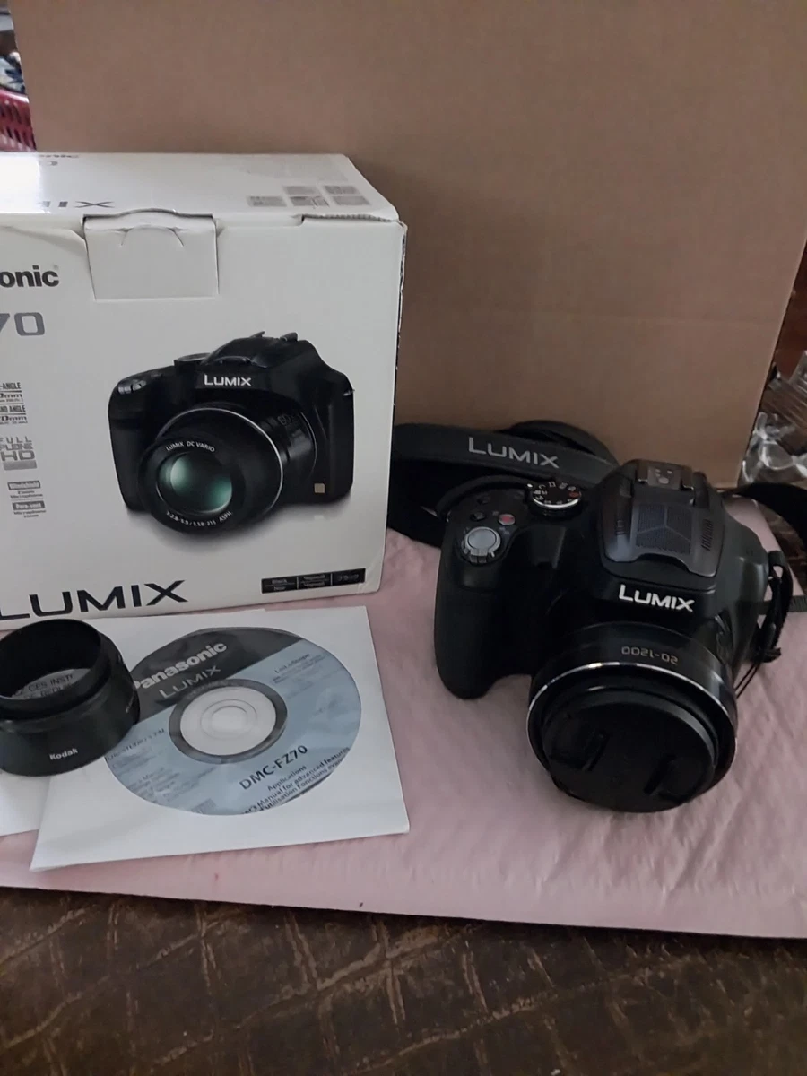 Las mejores ofertas en Cámaras digitales Panasonic Lumix DMC-FZ70