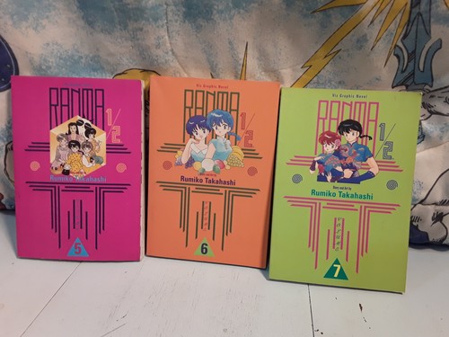 Viz Graphic Novel Ranma 1/2 Manga Volume 5,6 & 7 - Picture 2 of 8