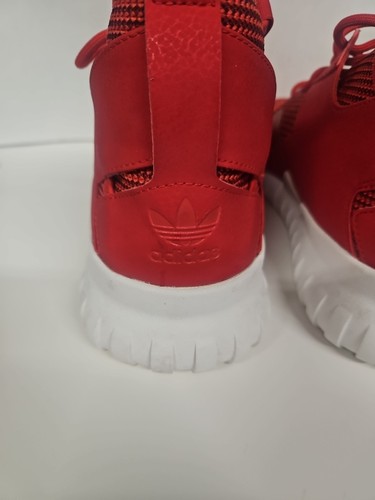 Adidas Tubular X Sneakers Rosse Uomo Taglia 13 Allenamento S77842 Alte - Foto 5 di 16