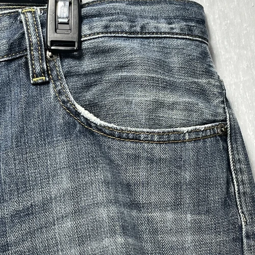 Vintage 1969 Gap Jeans Mens 38x32 Blue Loose Straight Fit 90s Y2K Medium Wash - Picture 6 of 19