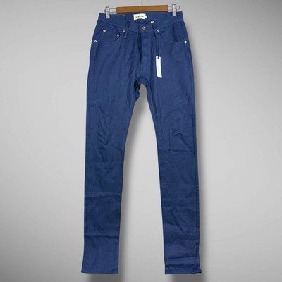 TAYLOR STITCH Slim Jean Mens 29x36 Blue Indigo Organic Cotton Hemp Twill NWT