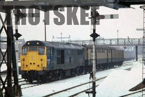 35mm Slide BR British Railways Diesel Loco Class 31 31432 Lincoln 1987 Original