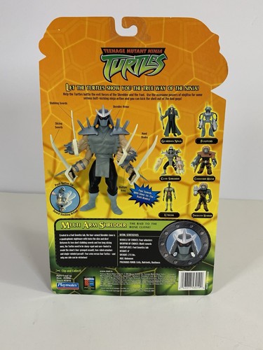 Trituradora de brazo múltiple Playmates Teenage Mutant Ninja Turtles 2004 - TMNT - sellada - Imagen 6 de 8