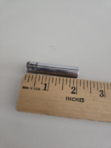Snap-on Tools USA 1/4" Drive 8mm Metric Deep 6PT Chrome Socket STMM8 - Picture 5 of 5