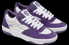 Size 11.5 - Vans Skate Rowan 2 Purple White