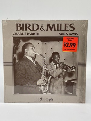CHARLIE PARKER MILES DAVIS BIRD & MILES 12'' LP VG+ VINYL RECORD SHRINK PHOENIX