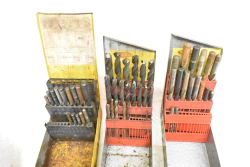 Lot of Machinist Metal Drill Bits and indexes Used Mixed Lot - Picture 4 of 6